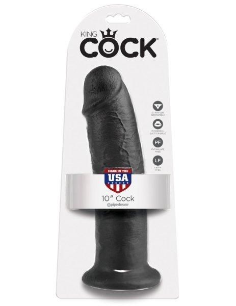  10" Cock  Black 