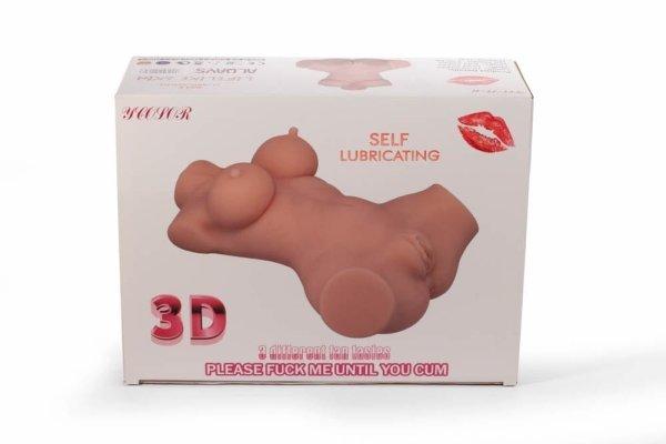  Double Hole 3D Masturbator II 