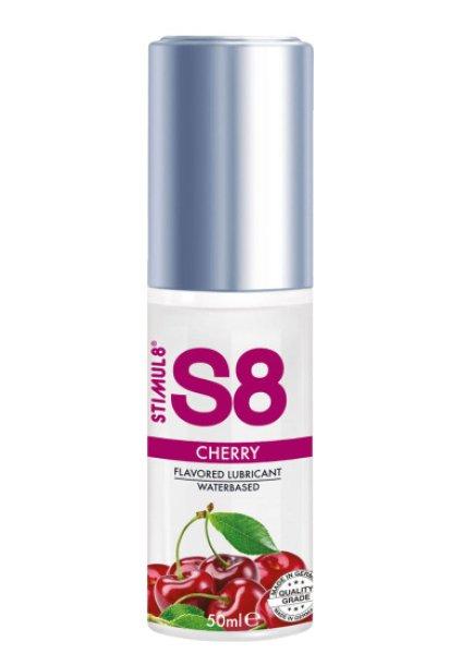 S8 Waterbased Flavored Lube 50ml Cherry