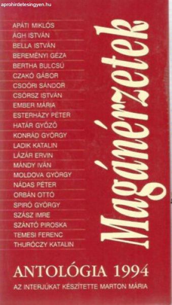 Magánérzetek - Marton Mária