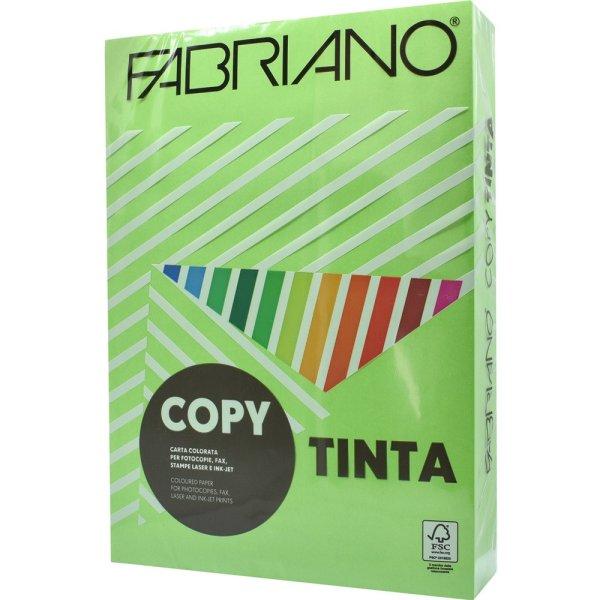 Másolópapír, színes, A4, 80g. Fabriano CopyTinta 500ív/csomag. intenzív
világoszöld/verde pisello