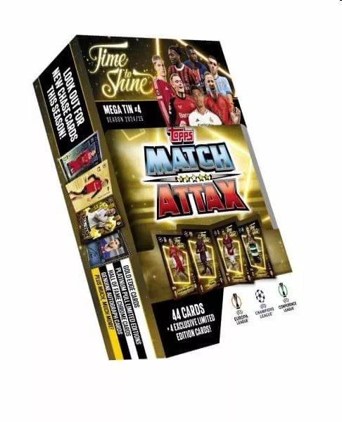 Focikártyák Topps Match Attax TCG 2024/25 UCC Mega Tin 4 sárga