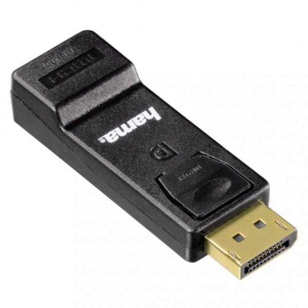 Hama DisplayPort Adapter for HDMI Black