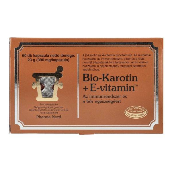 BIO-KAROTIN+E-VITAMIN TABLETTA