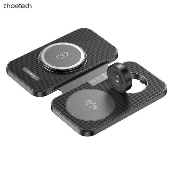 Choetech T616-FBK 3in1 Wireless Charger White