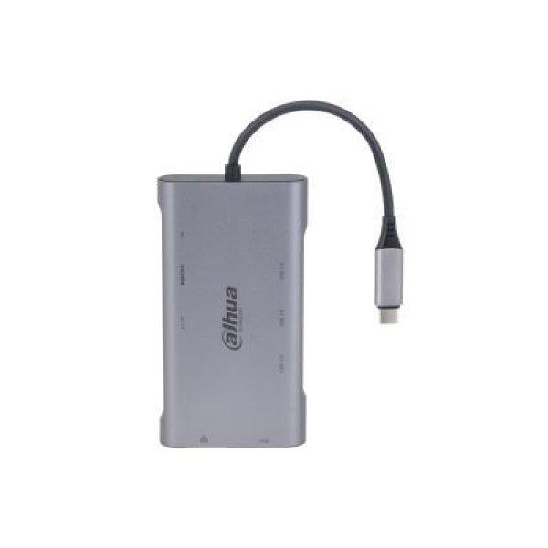 Dahua TC39 9 in 1 USB 3.1 Type-C to USB 3.0 + HDMI + RJ45 + VGA + SD/TF +PD
Docking Station