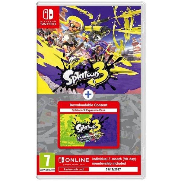 Nintendo Switch Splatoon 3 + Season Pass + 3 hónapos Nintendo Swich Online
előfizetés