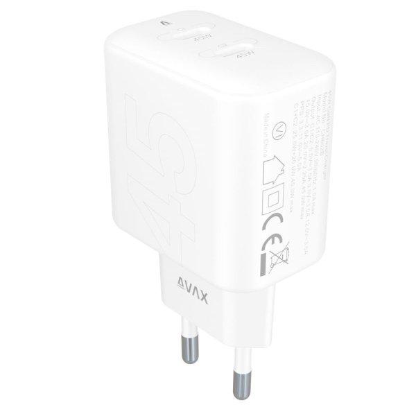 Avax CH602B Speedy 45W GaN Fast Charger White