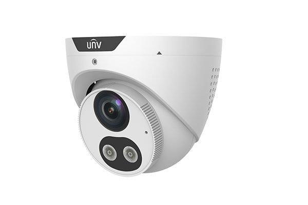 Uniview Prime-I 4MP Tri-Guard turret dómkamera, 2,8mm fix objektívvel,
mikrofonnal és hangszóróval