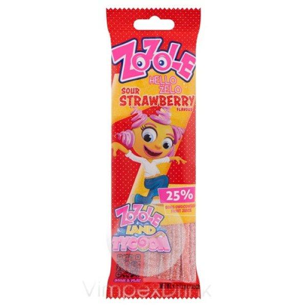 Zozole Eper ízű gumicukor 75g