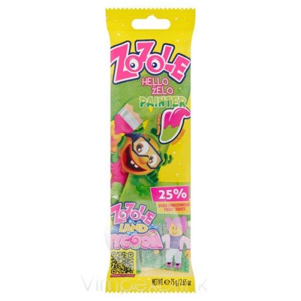 Zozole Zöld nyelvfestős gumicukor 75g