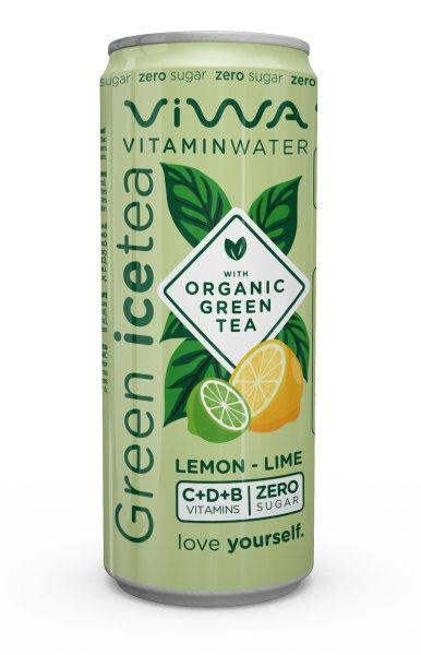 Viwa vitamintea white tea mango 330 ml