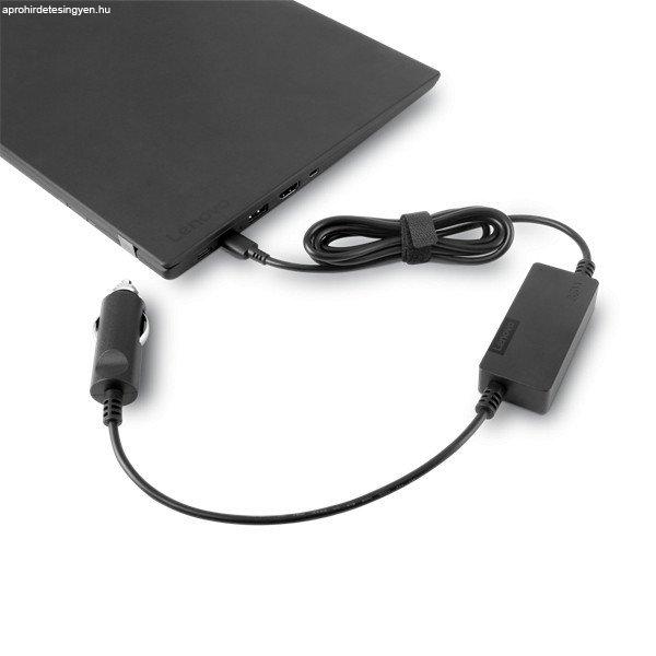 LENOVO AC/DC adapter - 65W ThinkPad USB-C DC utazó, szivargyújtós