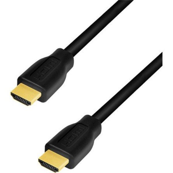 LogiLink CCS HDMI 2.0 Ethernet -> HDMI 2.0 Ethernet M/M video kábel 2m
fekete Premium