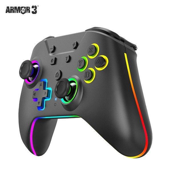 ARMOR3 NURIVAL Nintendo Switch Kiegészítő Vezeték Nélküli "Hall
Effect" Stick kontroller, Fekete