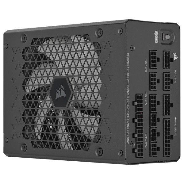 CORSAIR Tápegység Moduláris, HX1200i, 1200W, ATX 3.0, PCIe 5.0, 14cm, 80+
Platinum