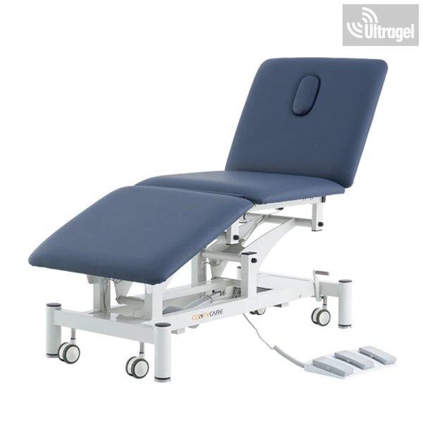 Elektromos vizsgálóágy 3 részes, CONFYCARE (70cm, 250kg) KERÉKKEL