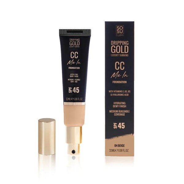 SOSU Cosmetics Folyékony smink CC Me In (Foundation) 32 ml 08