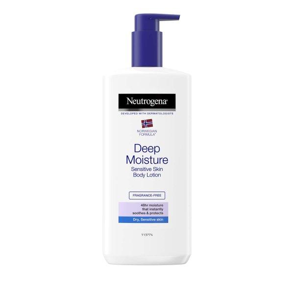 Neutrogena Mélyen hidratáló testápoló tej száraz
bőrre 24 H 400 ml