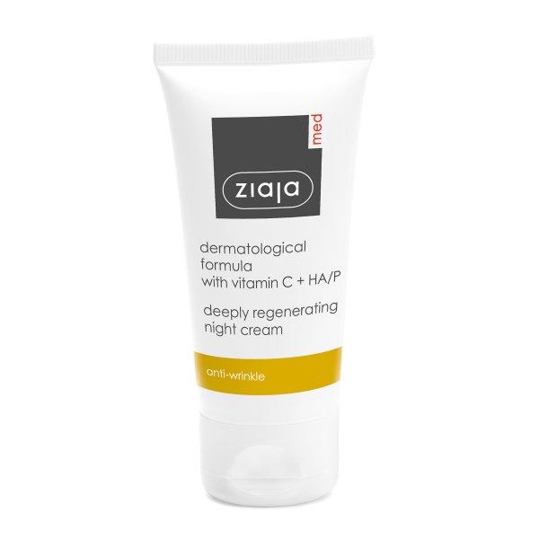 Ziaja Éjszakai regeneráló krém (Deeply Regenerating Night
Cream) 50 ml