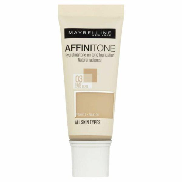 Maybelline Egységesítő smink HD pigmenty Affinitone (Hydrating
Tone-One-Tone Foundation) 30 ml 24 Golden Beige