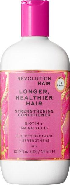 Revolution Haircare Erősítő balzsam Longer Healthier Hair
(Strengthening Conditioner) 400 ml