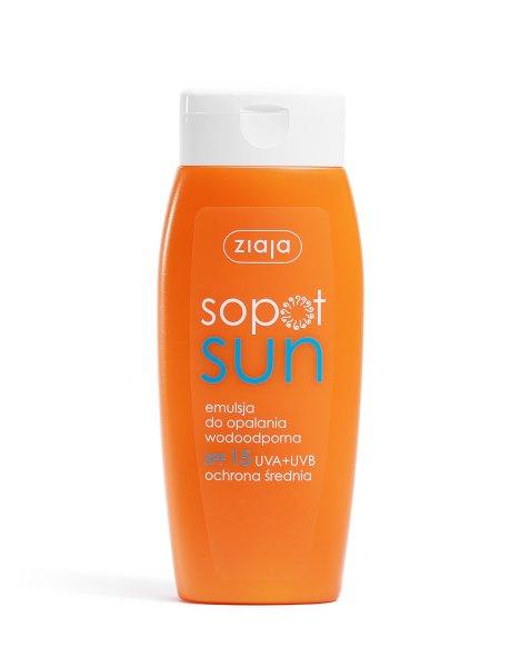 Ziaja Vízálló naptej SPF 15 Sun (Emulsion) 150 ml