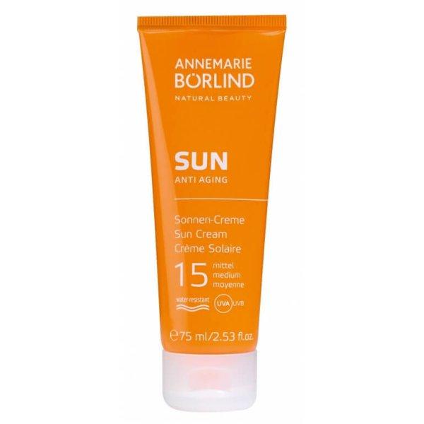 ANNEMARIE BORLIND Fényvédő anti-age hatással SPF 15 Sun
Anti Aging (Sun Cream) 75 ml