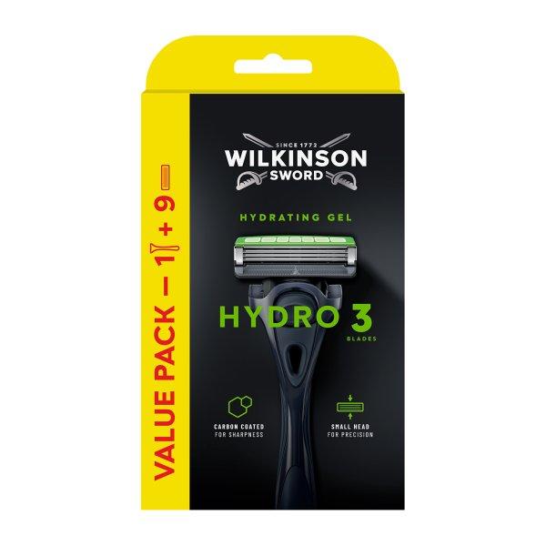 Wilkinson Sword Borotva Hydro 3 Skin Protection + 9 tartalék fej