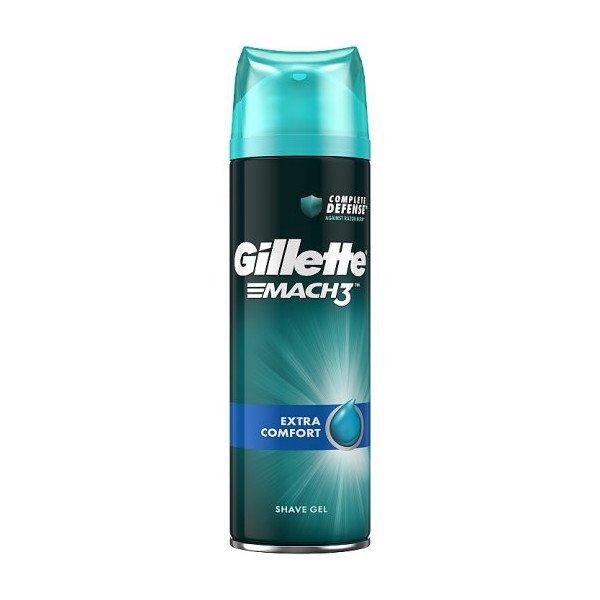 Gillette Nyugtató borotvagél Mach3 Extra Comfort (Shave Gel) 200 ml