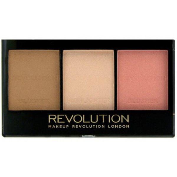 Revolution Világosító arckontúr szett (Ultra Brightening
Contour Kit) C04