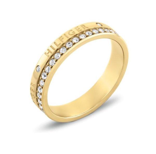 Tommy Hilfiger Aranyozott gyűrű kristályokkal Mini Crystals
2780911 52 mm