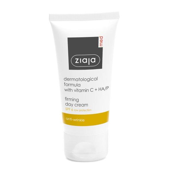 Ziaja Feszesítő nappali krém SPF 6 (Firming Day Cream) 50 ml