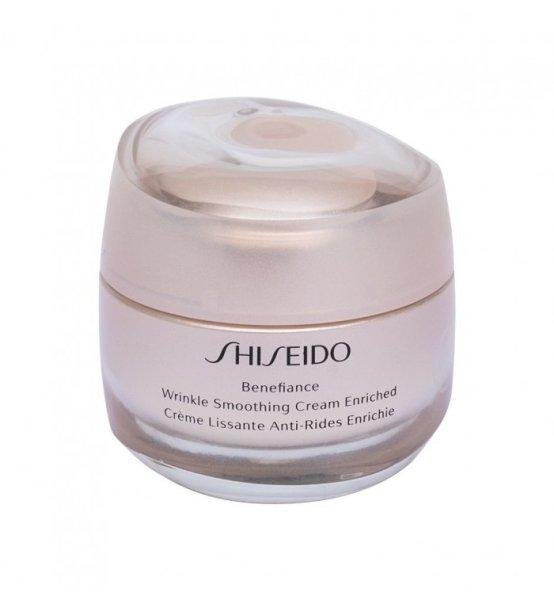 Shiseido Ránctalanító krém száraz bőrre
Benefiance (Wrinkle Smoothing Cream Enriched) 50 ml - TESZTER