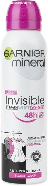 Garnier Ásványi dezodor spray a tartós frissesség
érdekében Invisible 150 ml