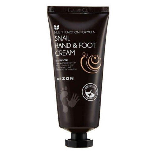 Mizon Kéz és lábápoló krém mucinnal (Snail Hand
and Foot Cream) 100 ml