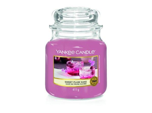 Yankee Candle Illatgyertya Classic Sweet Plum Sake 411 g - közepes