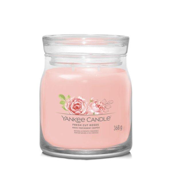 Yankee Candle Illatgyertya Signature közepes Fresh Cut Roses 368 g