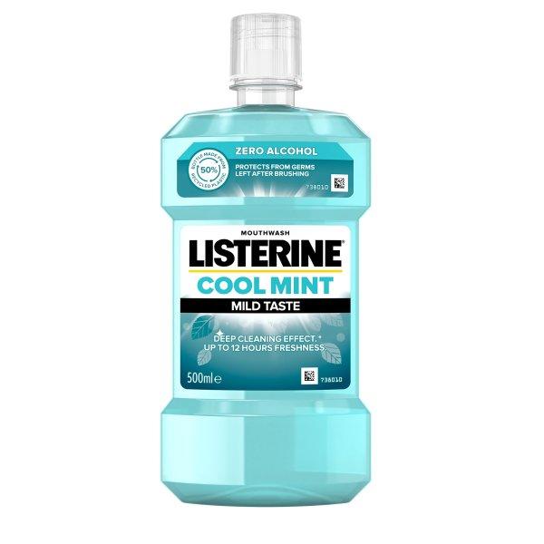 Listerine Alkoholmentes szájvíz Zero - Coolmint Mild Taste 500 ml