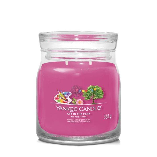 Yankee Candle Illatgyertya Signature közepes Art In the Park 368 g