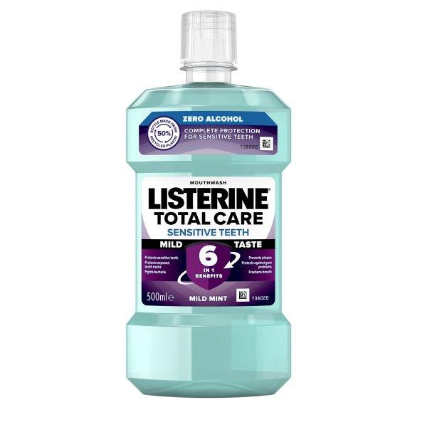 Listerine Teljes körű szájvíz érzékeny fogakra
Total Care Sensitive Teeth 500 ml