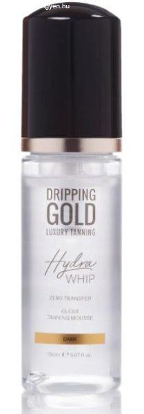 Dripping Gold Átlátszó önbarnító hab Dark
(Self-tanning Foam) 150 ml