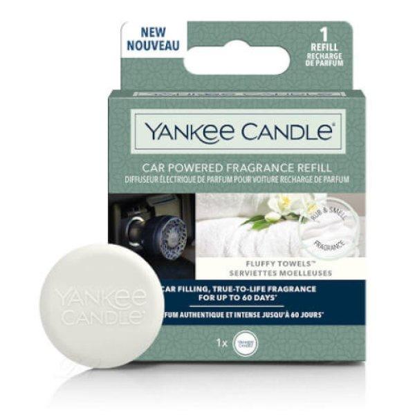 Yankee Candle Autóillatosító utántöltő Car
Powered Fluffy Towels 1 db