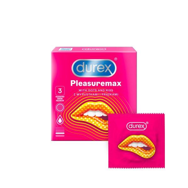 Durex Óvszer Pleasuremax 3 db