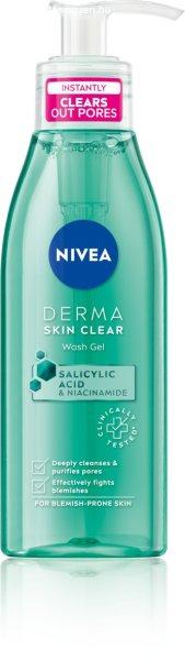 Nivea Tisztító arcápoló Derma Skin Clear (Wash Gel) 150 ml