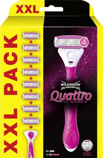 Wilkinson Sword Borotva Quattro for Women + 8 fej