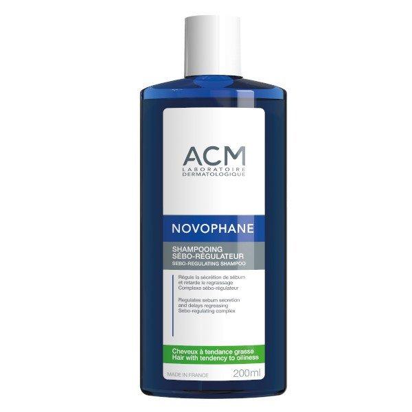 ACM Faggyútermelést szabályozó sampon Novophane
(Sebo-Regulating Shampoo) 200 ml