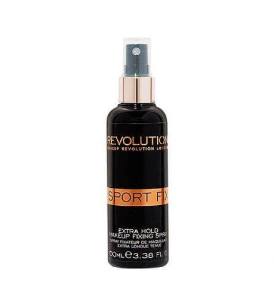 Revolution Erős sminkfixáló spray Sport Fix (Spray Makeup Sport
Fix Extra Hold) 100 ml