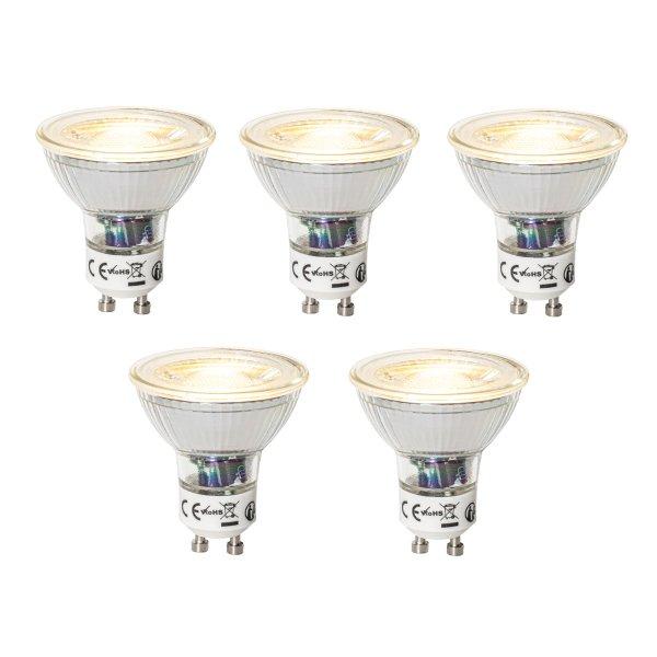 5 db GU10 dimbare LED lamp 7W 700 lm 2700K