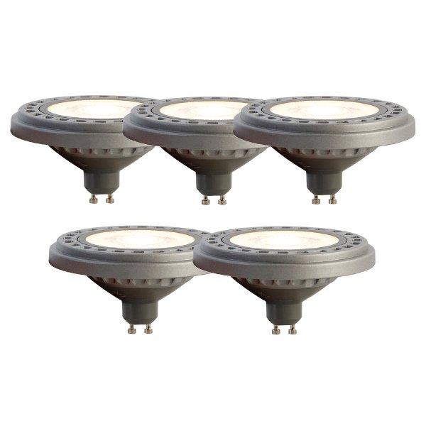 5 db GU10 LED lámpa AR111 8W 750 lm 3000K